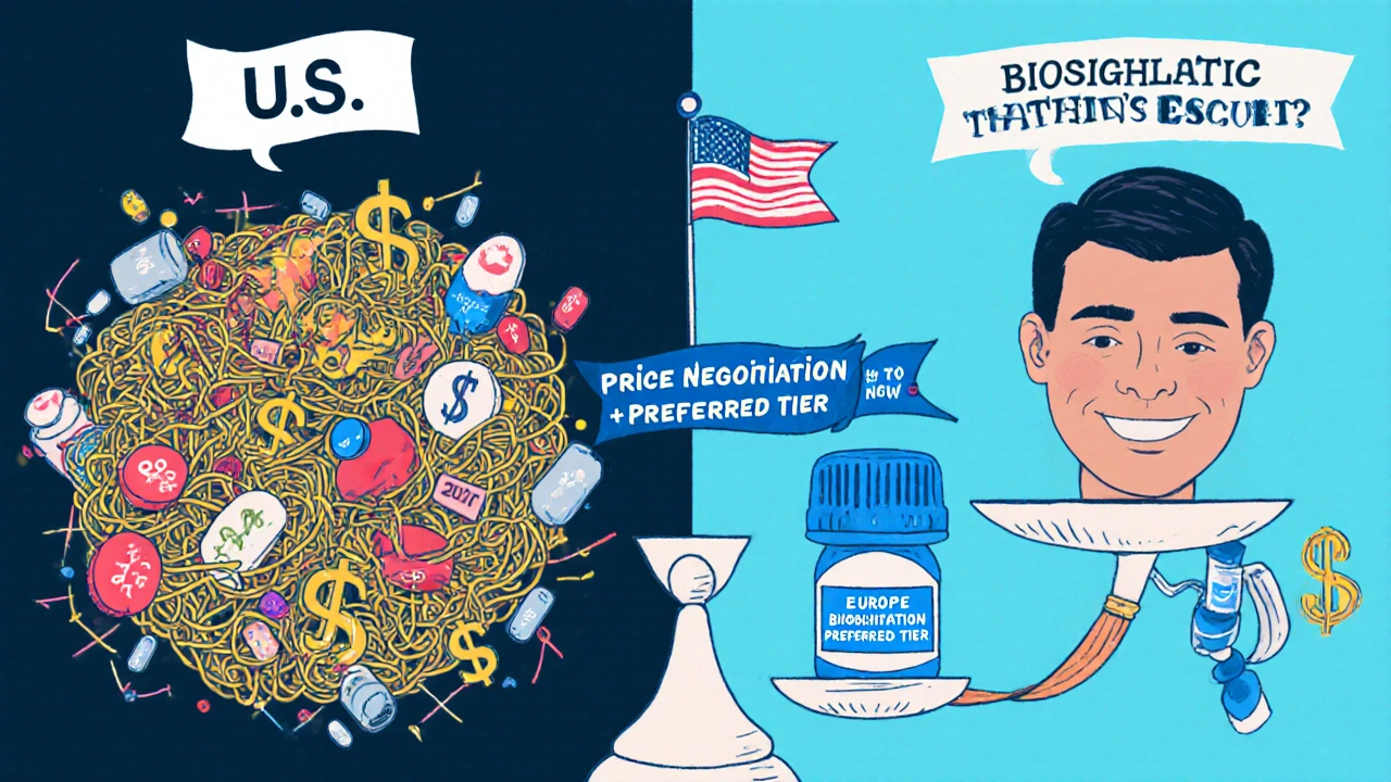 Contrasting U.S. and European systems: tangled rebates vs. clear path to biosimilar access