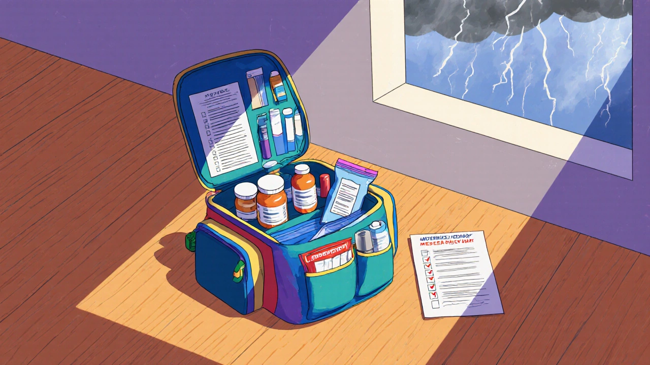 Medication Safety in Emergencies: What to Keep in Your Go-Bag