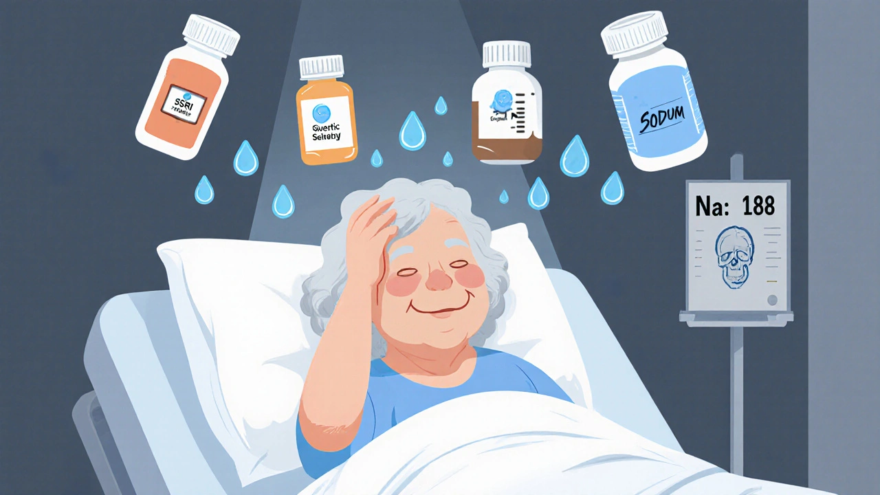 Severe Hyponatremia from Medications: Recognizing Confusion, Seizures, and Essential Care