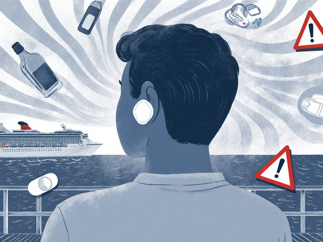 Motion Sickness Medications: Scopolamine and Sedative Interactions