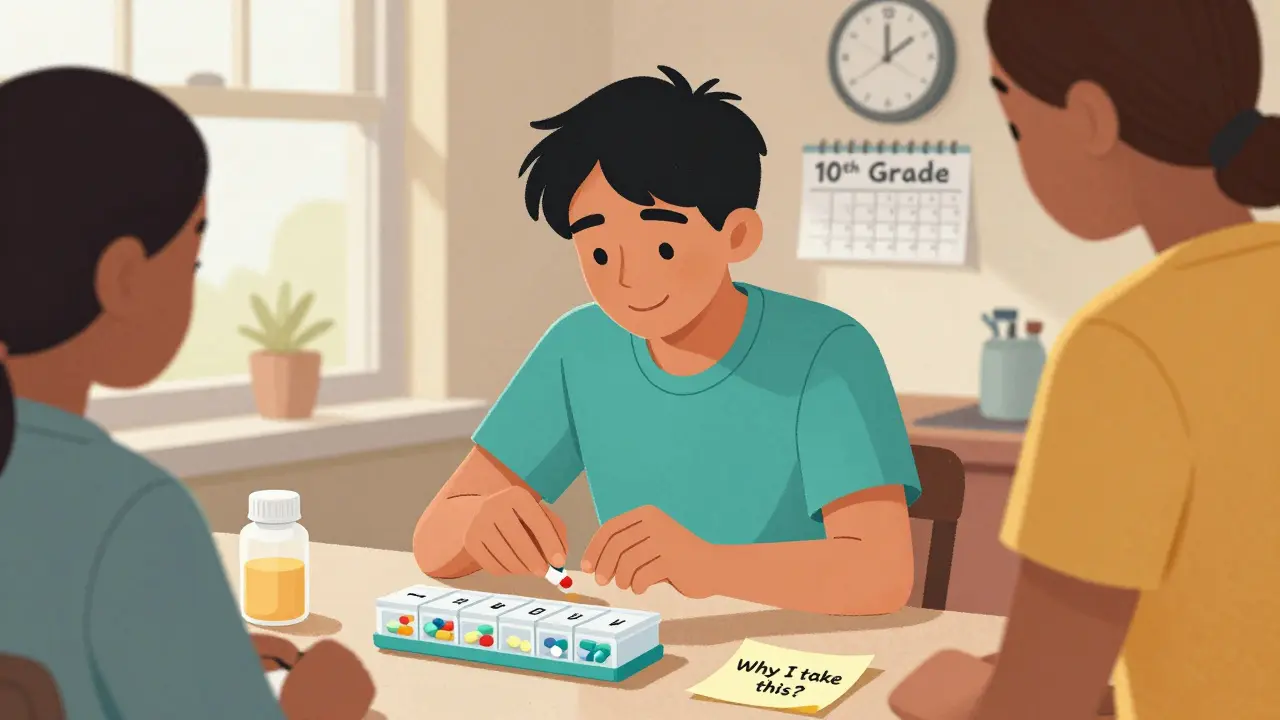 How to Teach Teens to Manage Their Own Prescription Medications