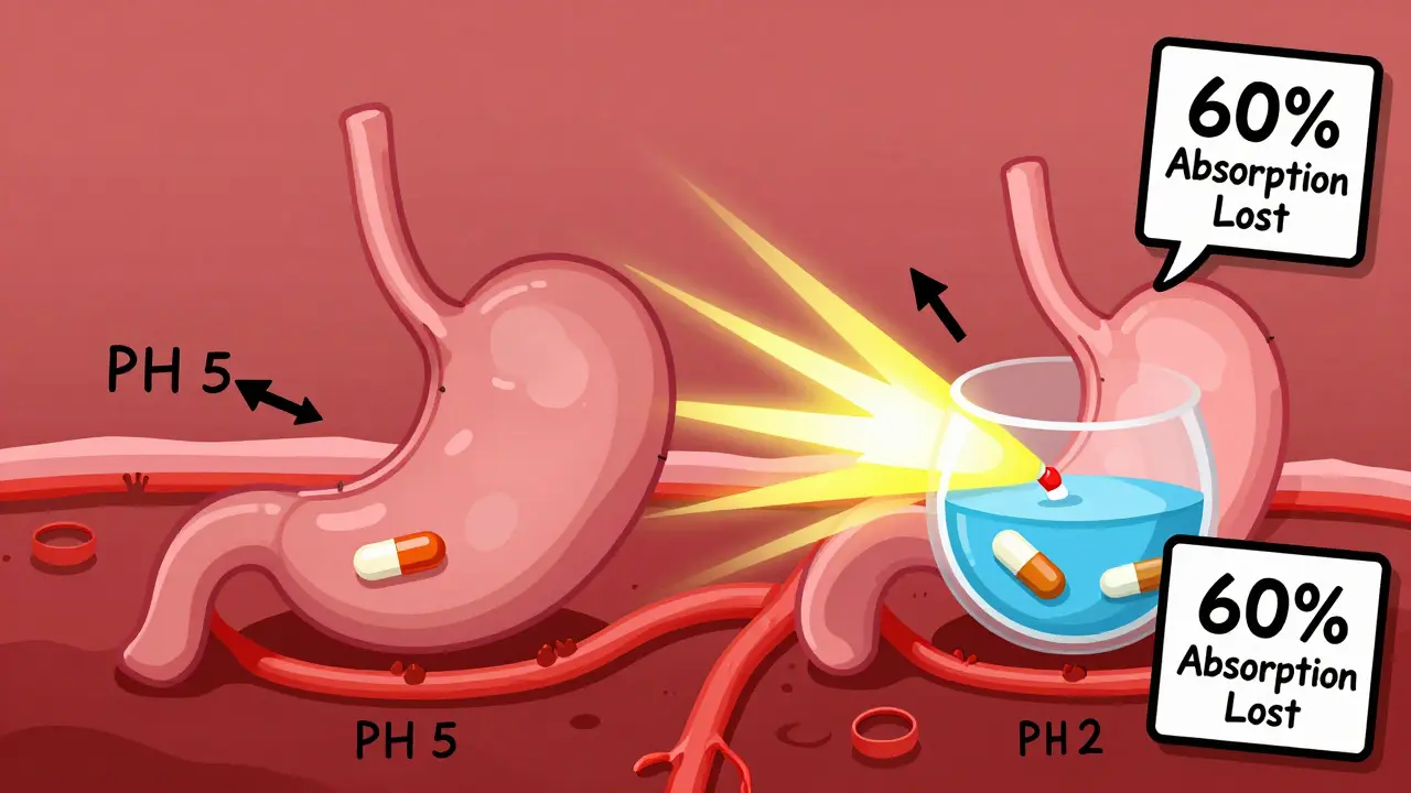 Proton Pump Inhibitors and Antifungals: How Acid Reducers Can Kill Antifungal Effectiveness