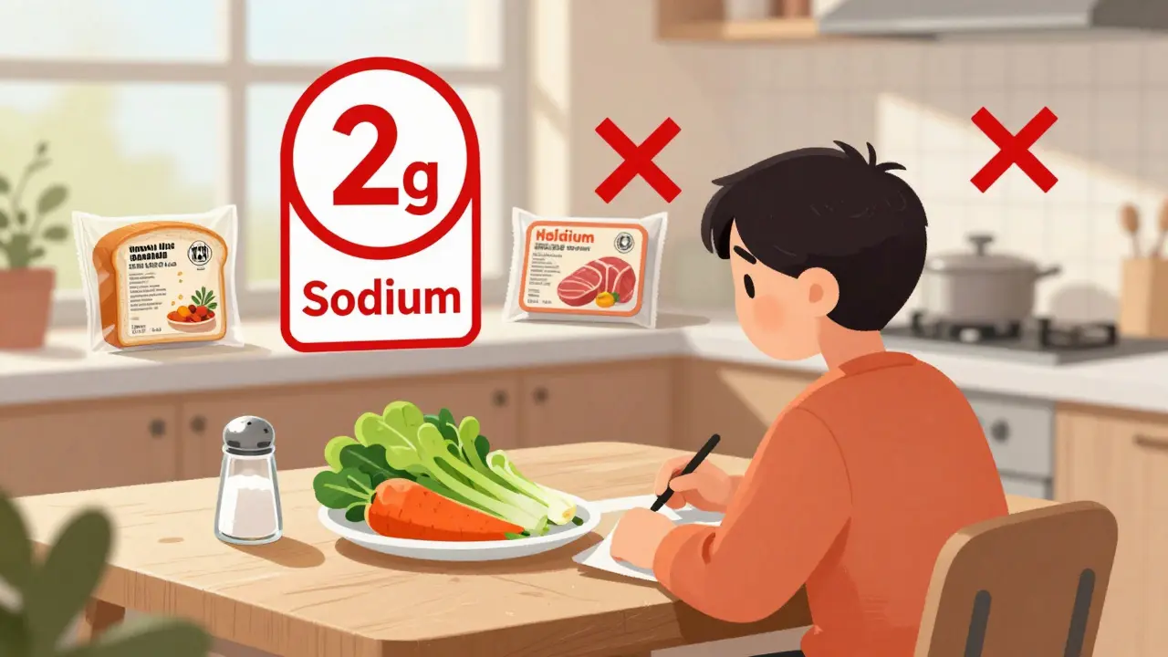 Ascites Management: Sodium Restriction and Diuretics Explained